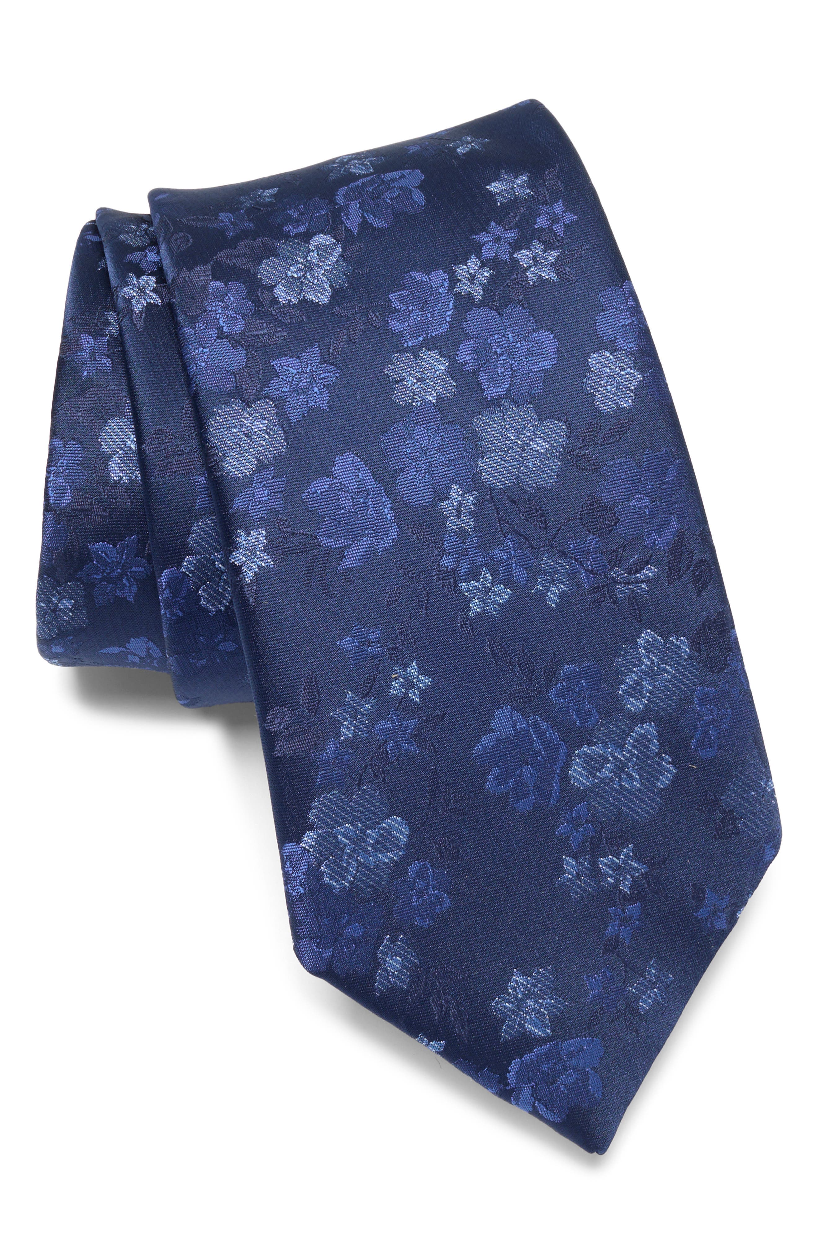 Bonners Floral Print Tie