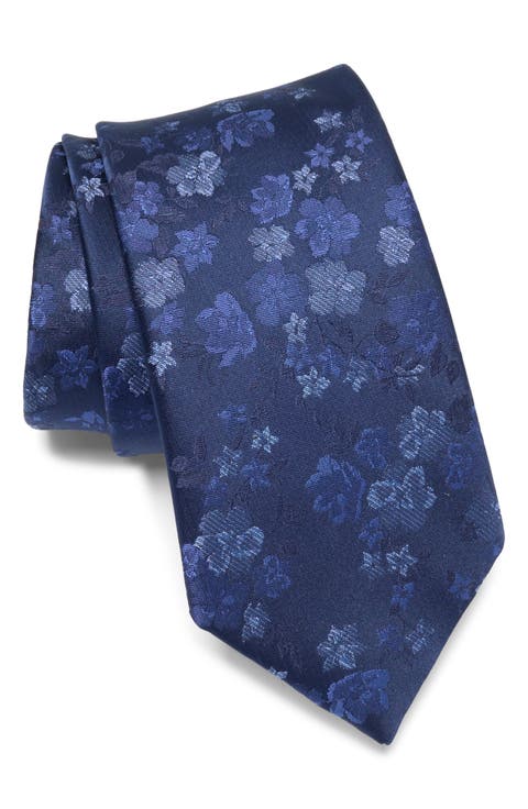 Bonners Floral Print Tie