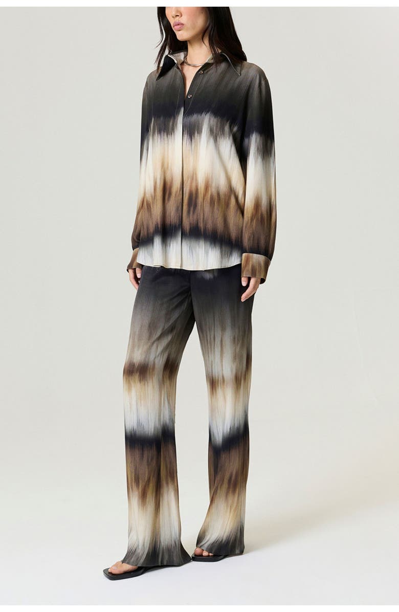 Nocturne Batik Print Wide-Leg Pants, Alternate, color, Multi-Colored