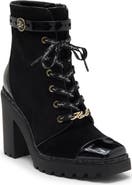 KARL LAGERFELD PARIS Shanikah Heeled Bootie