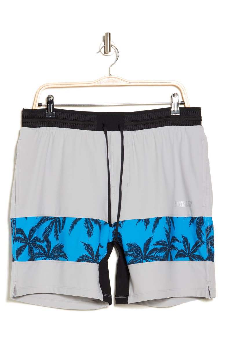 Hurley Phantom & Trek Apex Swim Trunks, Main, color, 