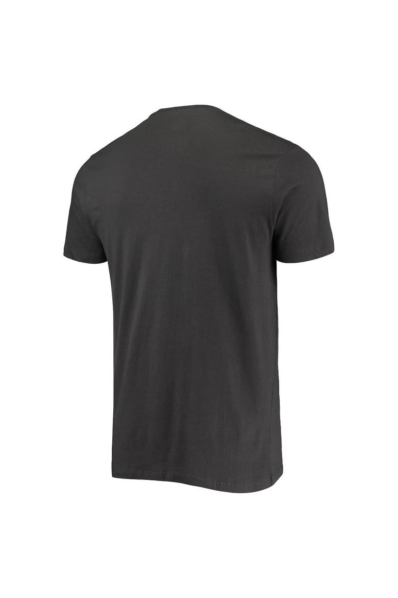Men's '47 Charcoal Cleveland Browns Dark Ops Super Rival T-Shirt, Alternate, color, Charcoal