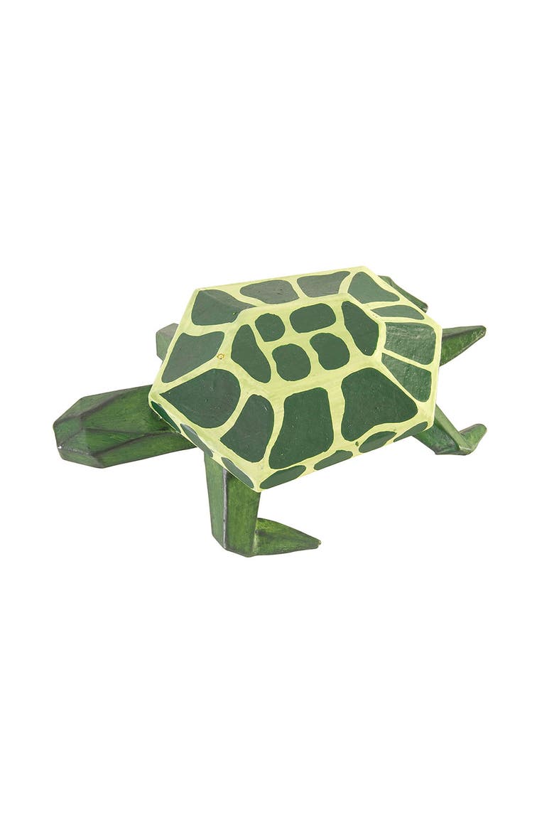 Turtle Figure, Main, color, Green