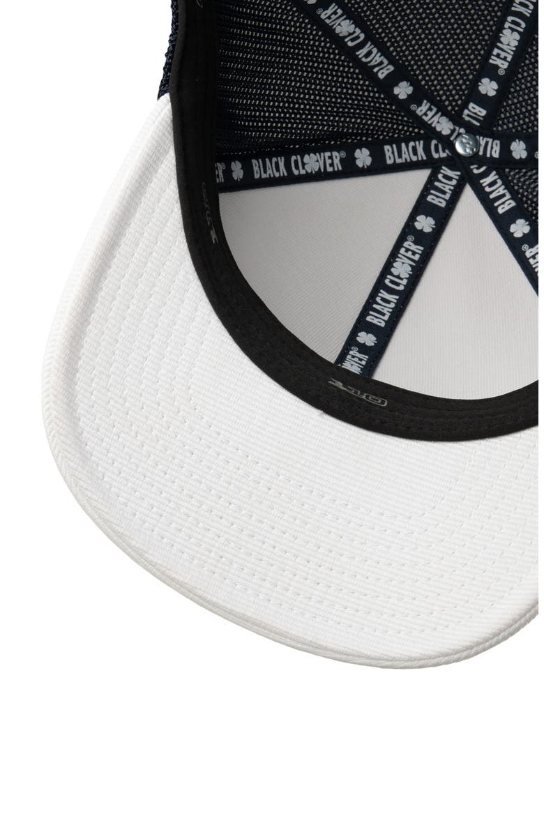 Yacht Club Patch Snapback Cap, Alternate, color, WHITE
