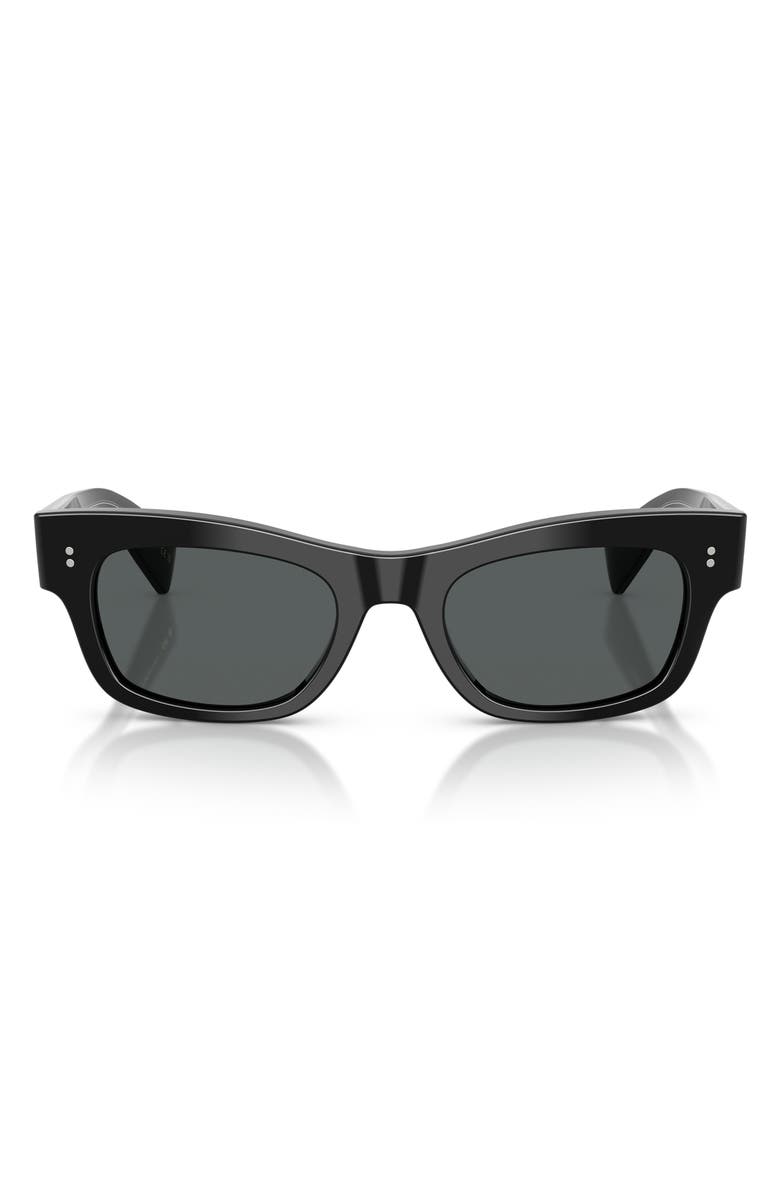 Oliver Peoples 51mm Sonia Polarized Pillow Sunglasses, Main, color, 