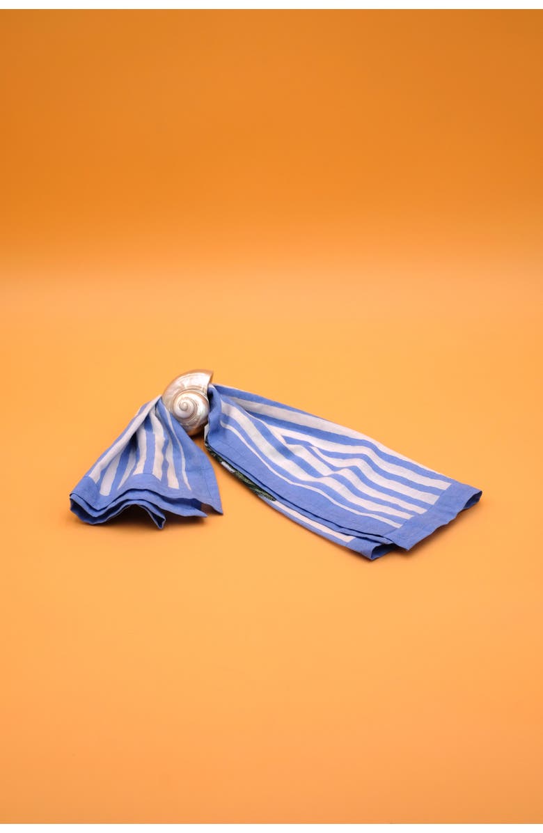 Inner Child Seashell Napkin Rings - Set of 4, Alternate, color, White