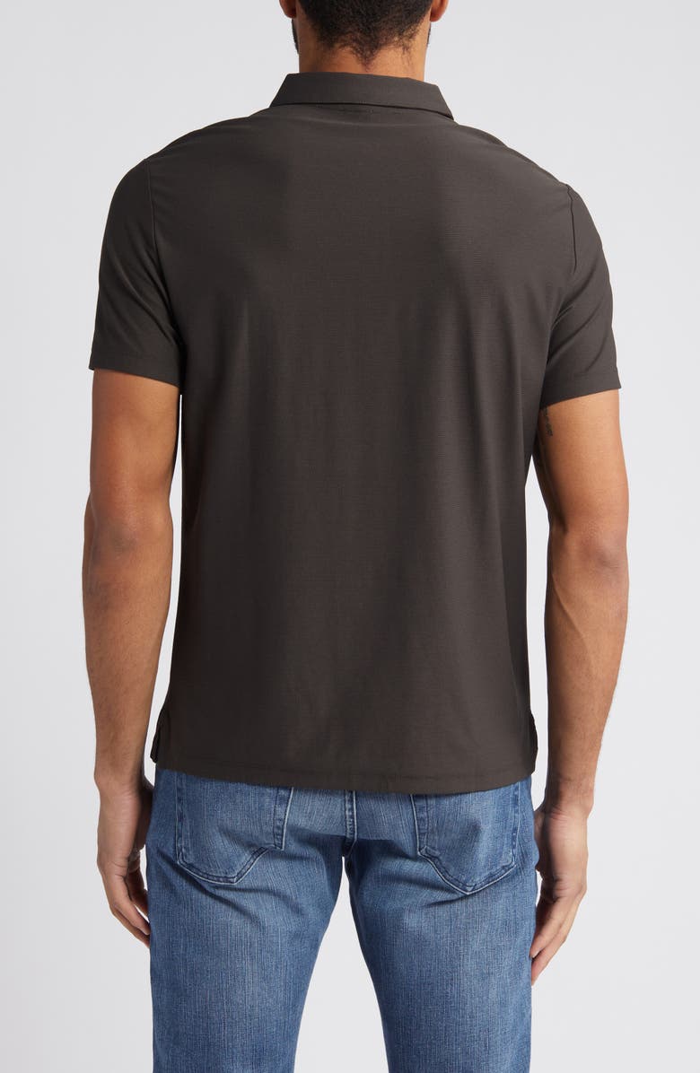 Robert Barakett Hickman Short Sleeve Polo Shirt, Alternate, color, Cannon