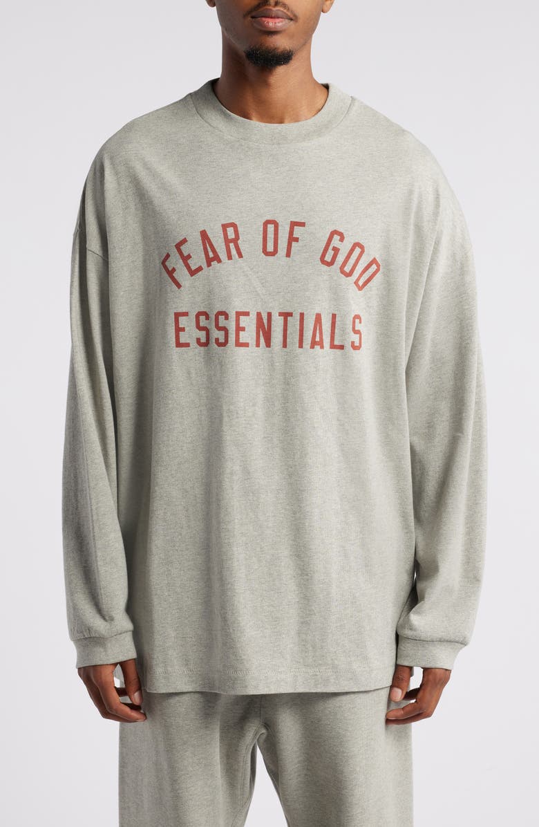 Fear of God Essentials Gender Inclusive Oversize Cotton Logo Graphic T-Shirt, Main, color,