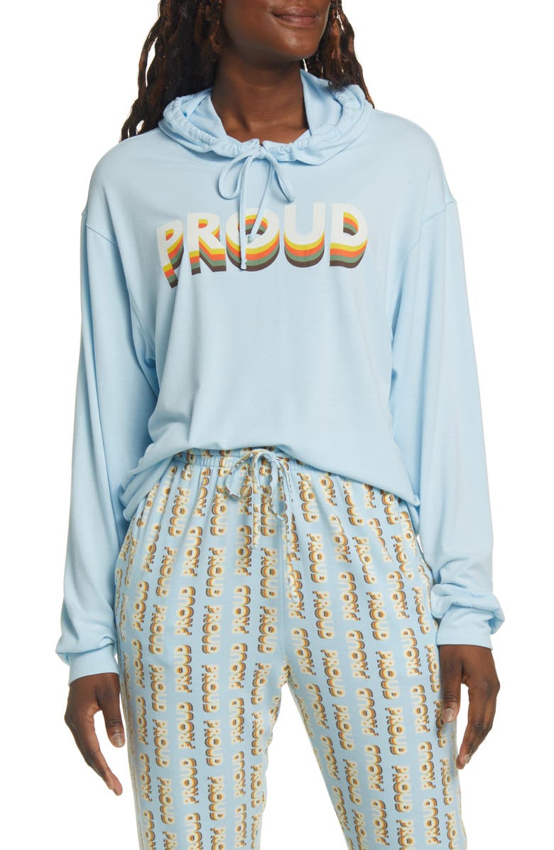 BP. Pride Gender Inclusive Proud Graphic Hoodie, Main, color, 