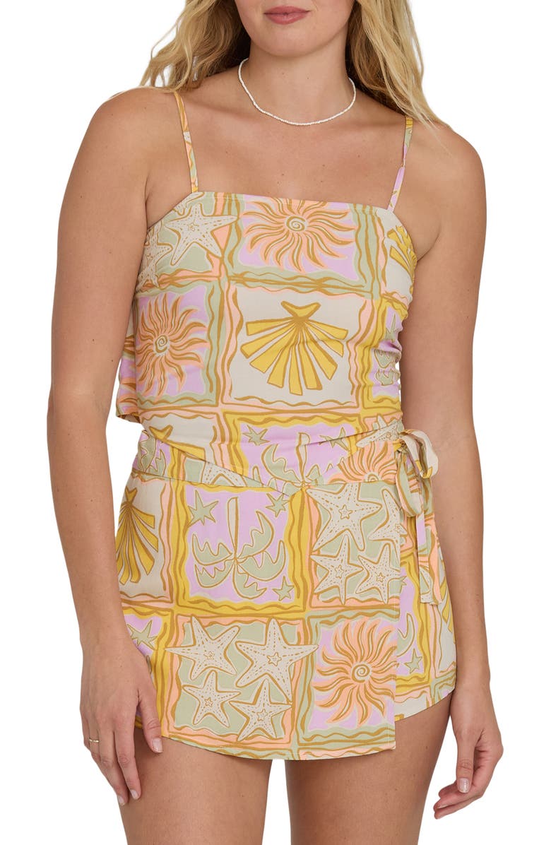 Billabong Summer Babe Woven Tank, Main, color, Sweet Lilac