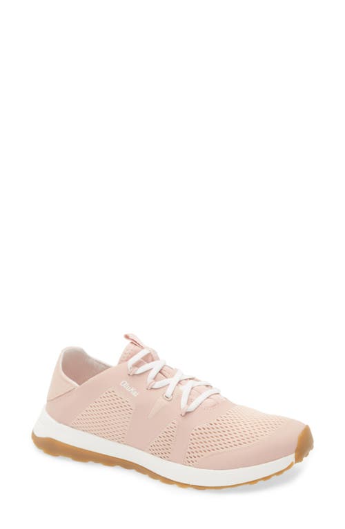 OluKai Huia Sneaker in Soft Pink /Soft Pink 