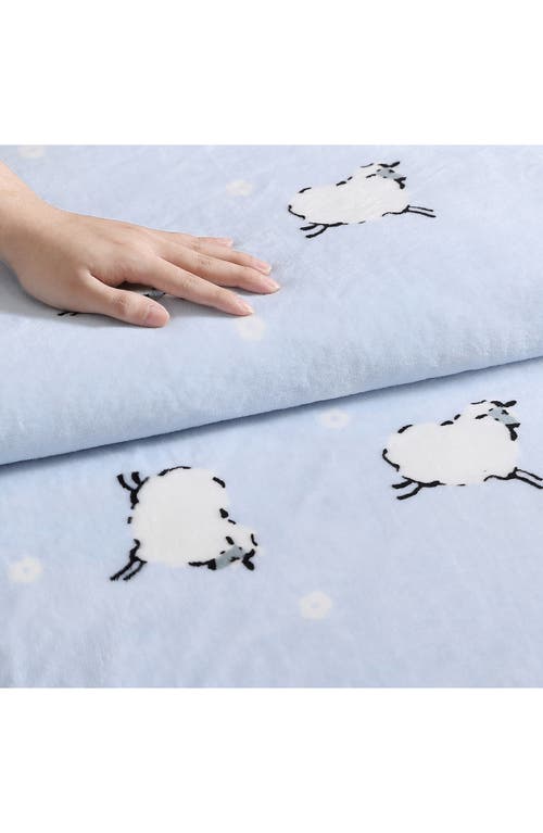 Poppy & Fritz Poppy And Fritz Plush Flannel Brushed Fleece Throw Blanket In Multi