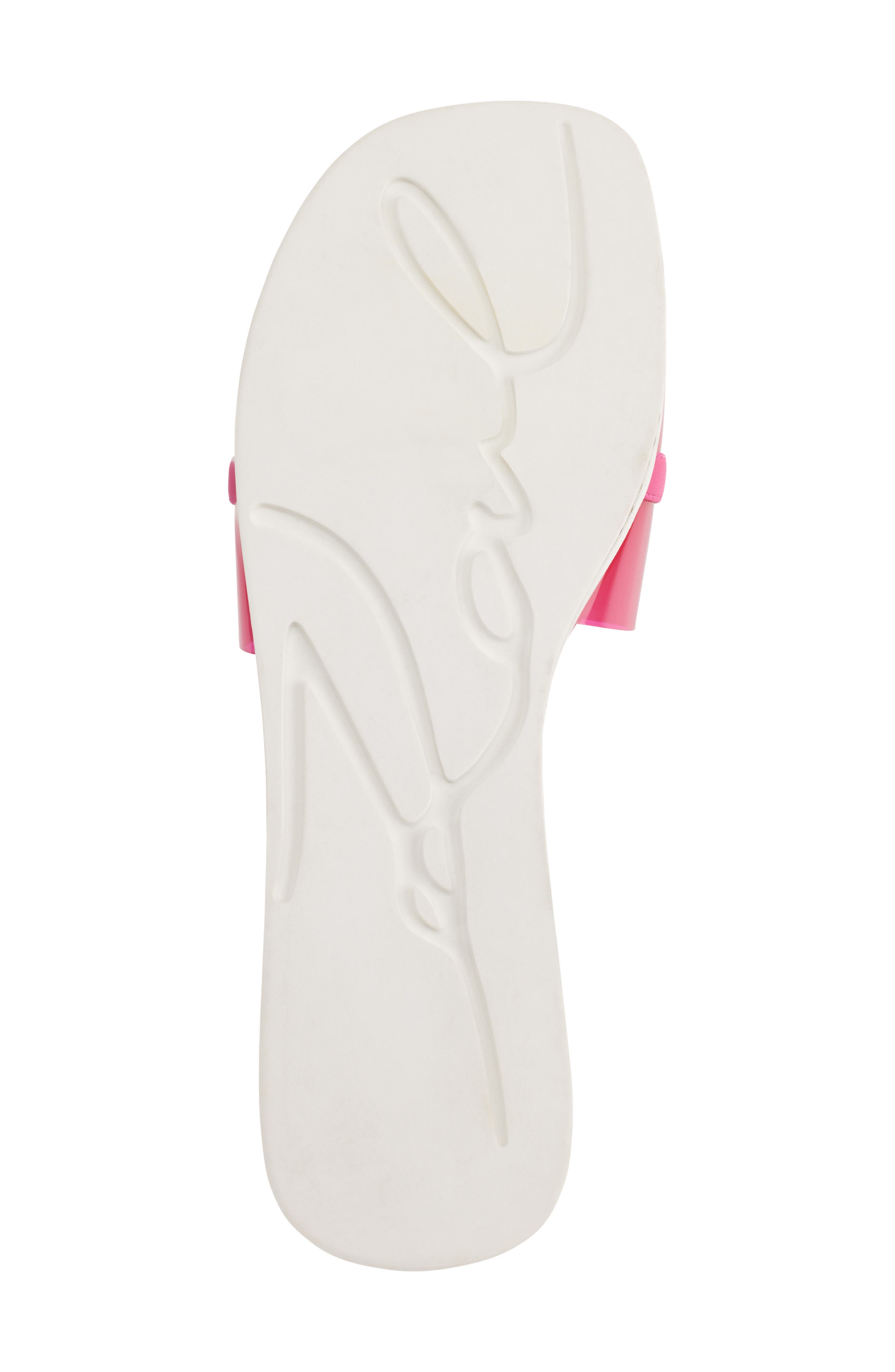 Jazelle Slide Sandal, Alternate, color, SHOCKING PINK