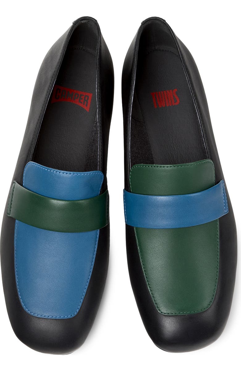 Camper Casi Myra Twins Loafer, Alternate, color, Multi Blue