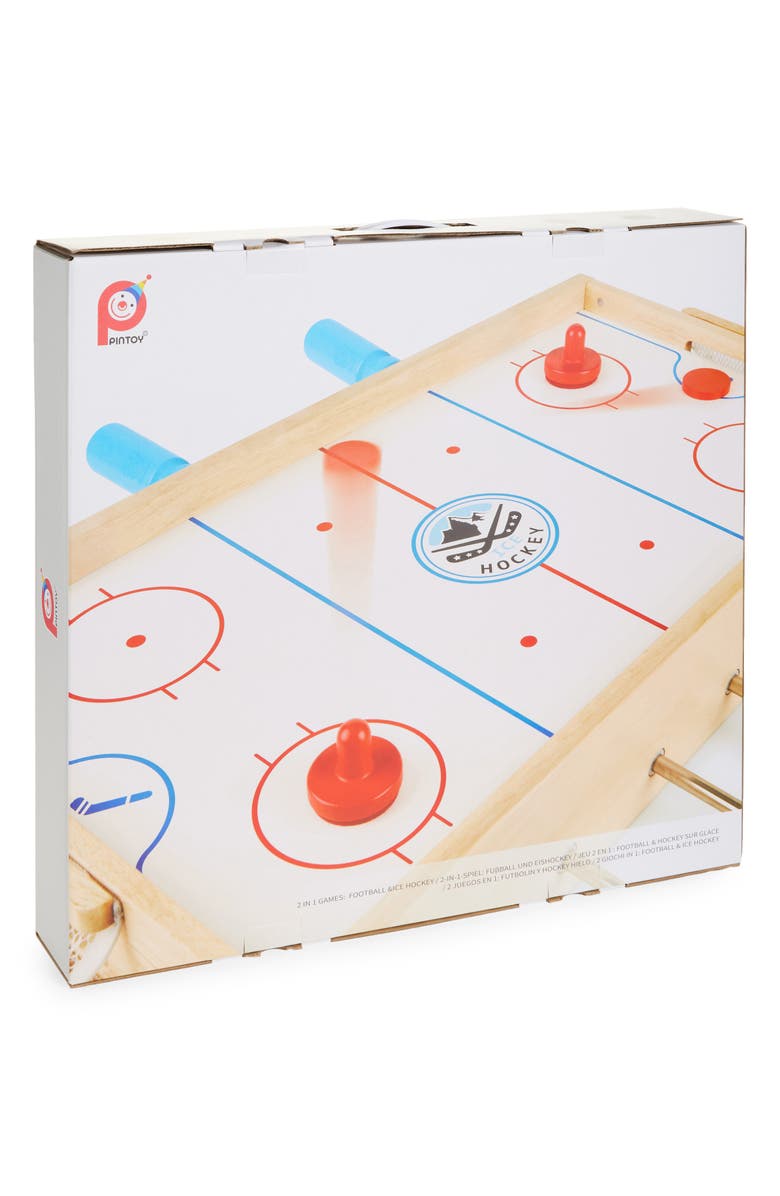 Pintoy Kids' 2-in-1 Foosball & Hockey Game Table, Alternate, color, 