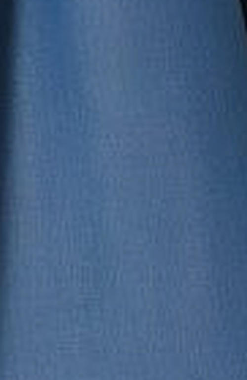Modenaire Denim Mini Dress With Cap Sleeves Smocked Waist And Front Zip Closure In Blue
