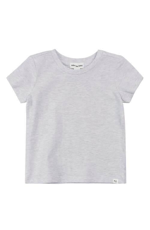 Miles The Label Basics Cotton T-shirt & Shorts Set In Black
