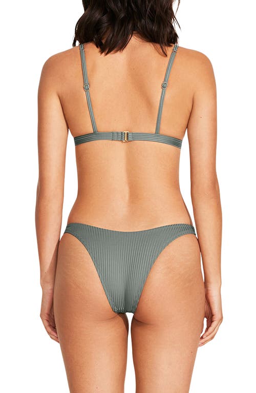 Vitamin A ® Moss Rib Bikini Top