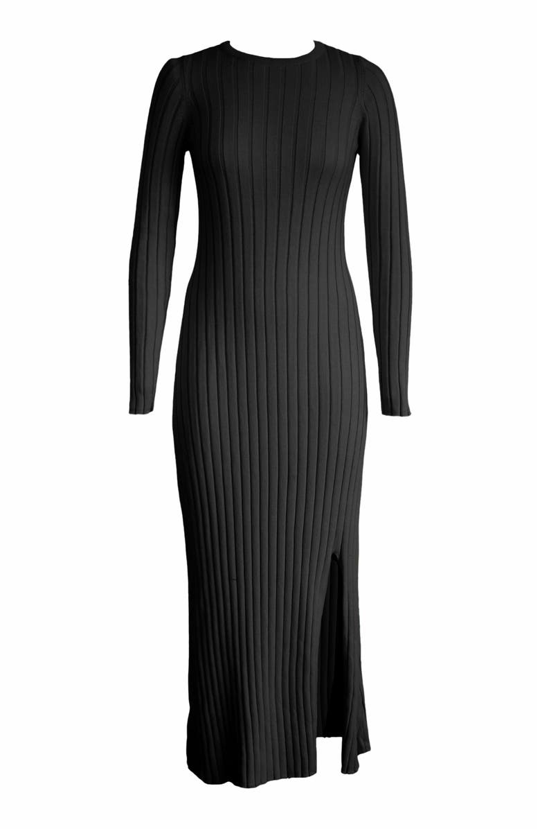 ABLE Bridget Knit Midi Dress, Alternate, color, 