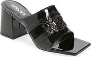 Versace Medusa 95 Square Toe Sandal