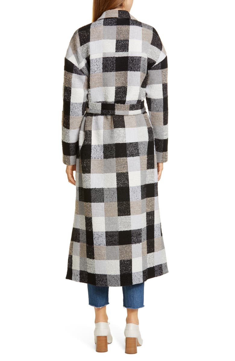 CO Check Wrap Coat, Alternate, color, 