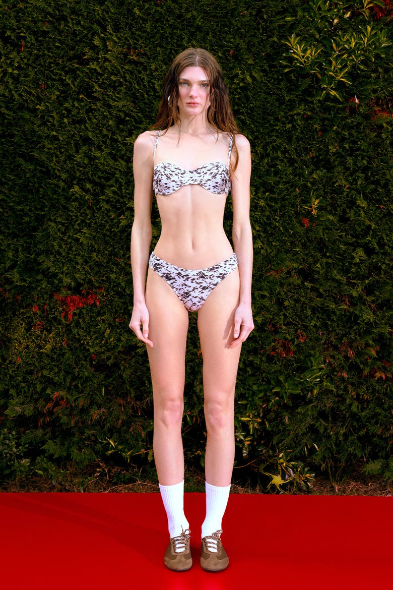 V Cut Bikini Bottom, Alternate, color, Light Beige