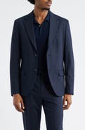 Open Edit Slim Fit Solid Stretch Suit Jacket