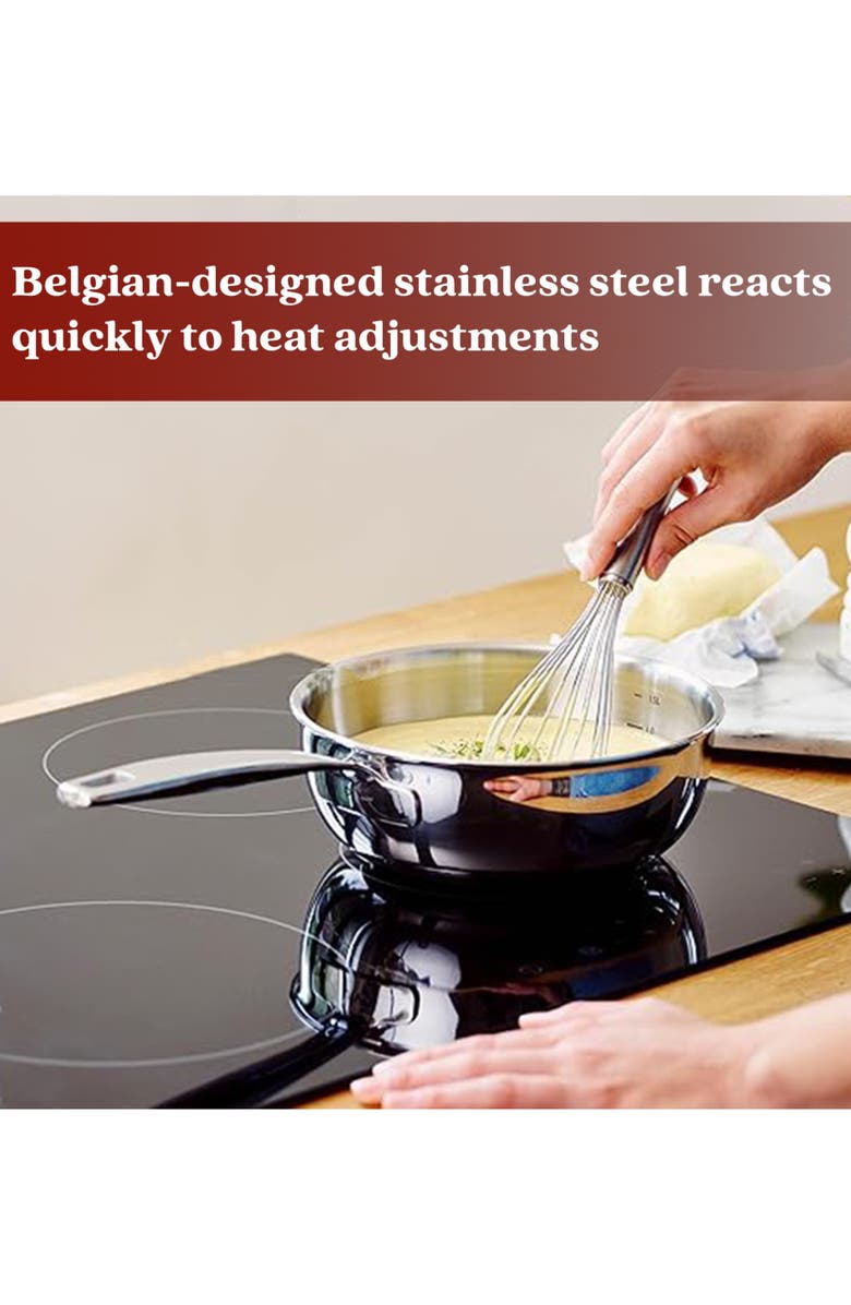 Alva Maestro Stainless Steel Saucepan & Lid, Alternate, color, 