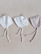 KENDI by Colored Organics Organic Muslin Bonnet (Baby)