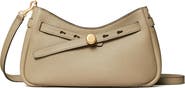 Tory Burch Romy Zip Top Leather Crossbody Bag