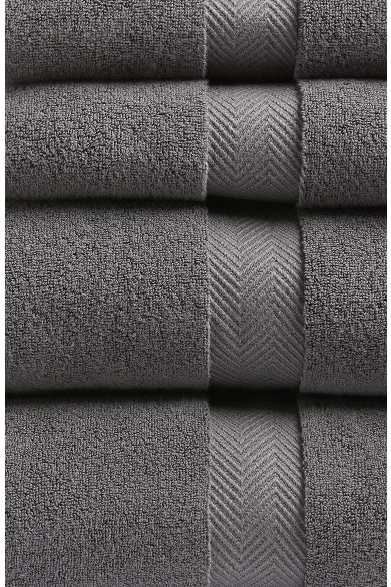 Organic Hydrocotton 6-Piece Towel Set $144 Value, Alternate, color, GREY ONYX