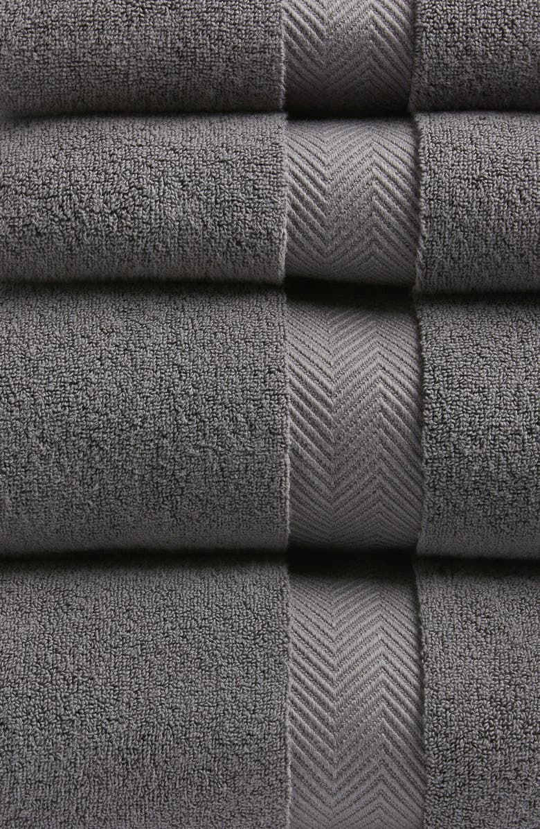 Nordstrom Organic Hydrocotton 6-Piece Towel Set $144 Value, Alternate, color, Grey Onyx