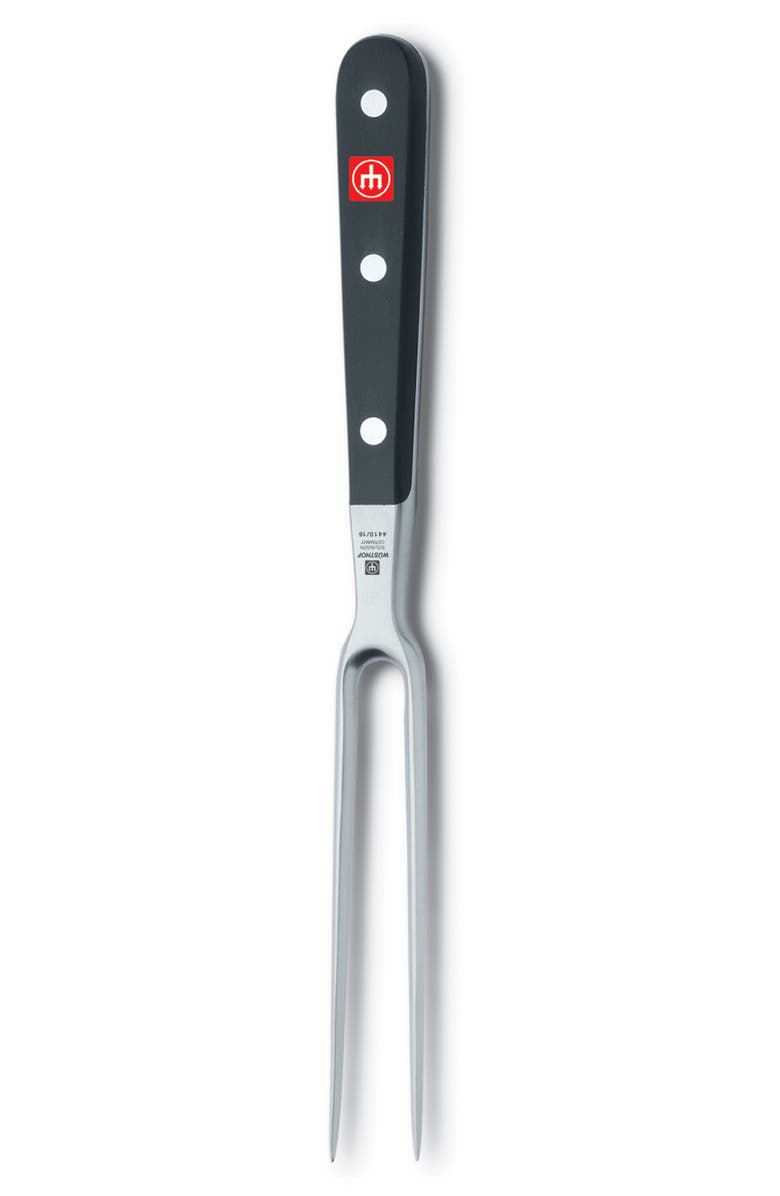 Wüsthof Classic 6-Inch Straight Meat Fork, Main, color,
