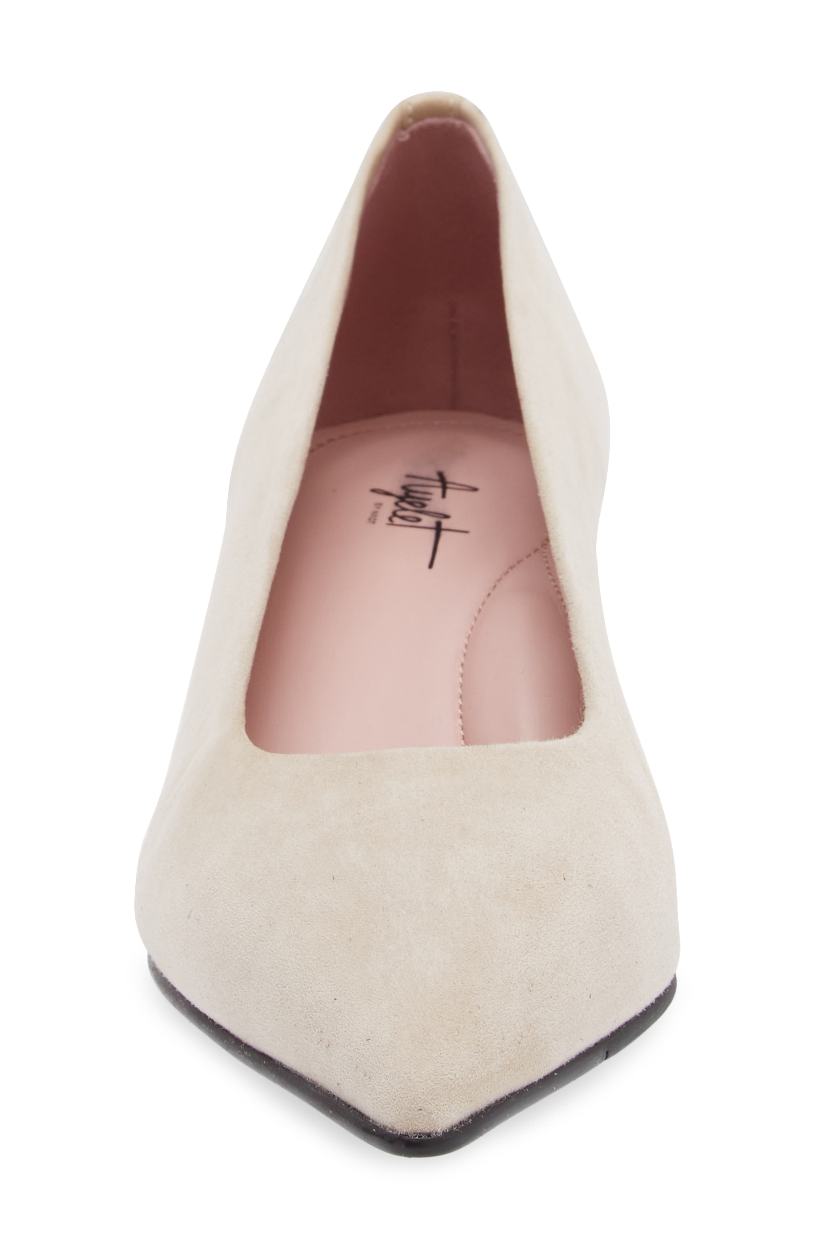 Romy Pointed Toe Pump, Alternate, color, TAUPE SUEDE