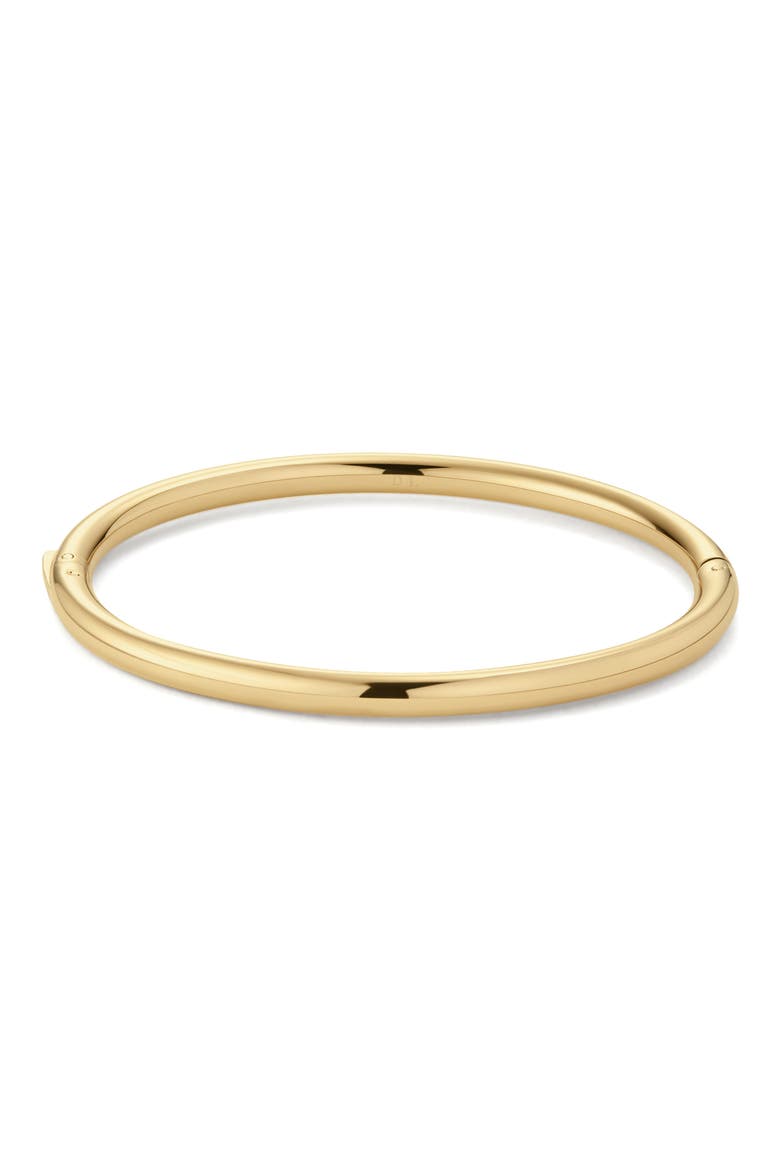 Classic Oval Bangle, Main, color, GOLD