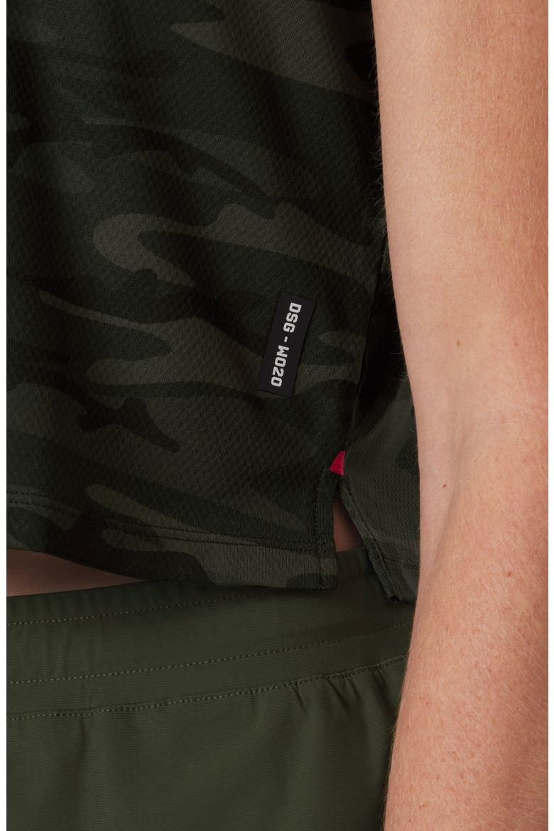 Women's AeroSilver Tank Top, Alternate, color, Dark Camo