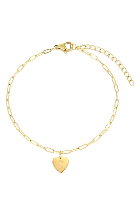 Initial Chain Bracelet