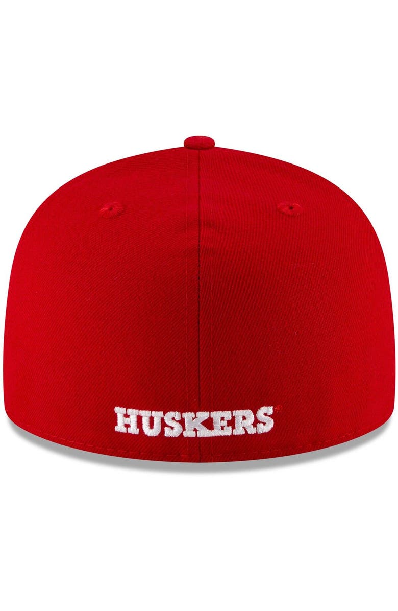 New Era Men's New Era Scarlet Nebraska Huskers Basic 59FIFTY Team Fitted Hat, Alternate, color, 