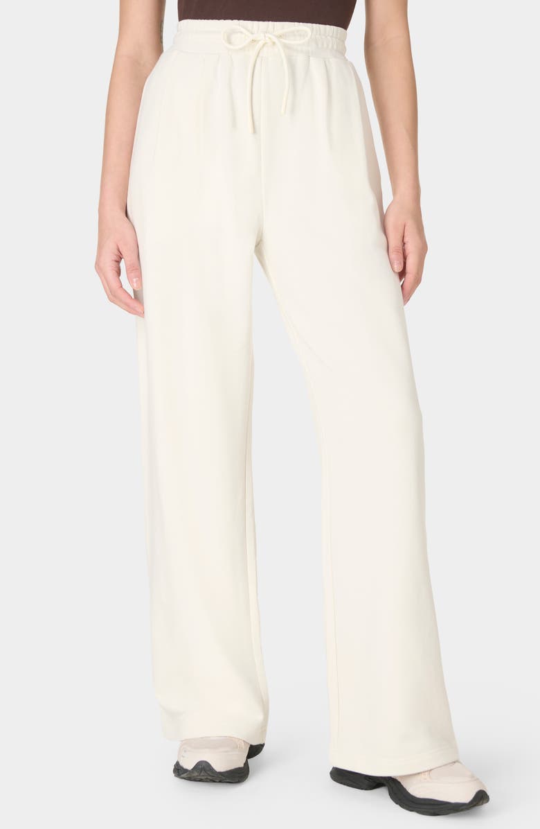 Sweaty Betty Revive Track Pants, Main, color, Lily White