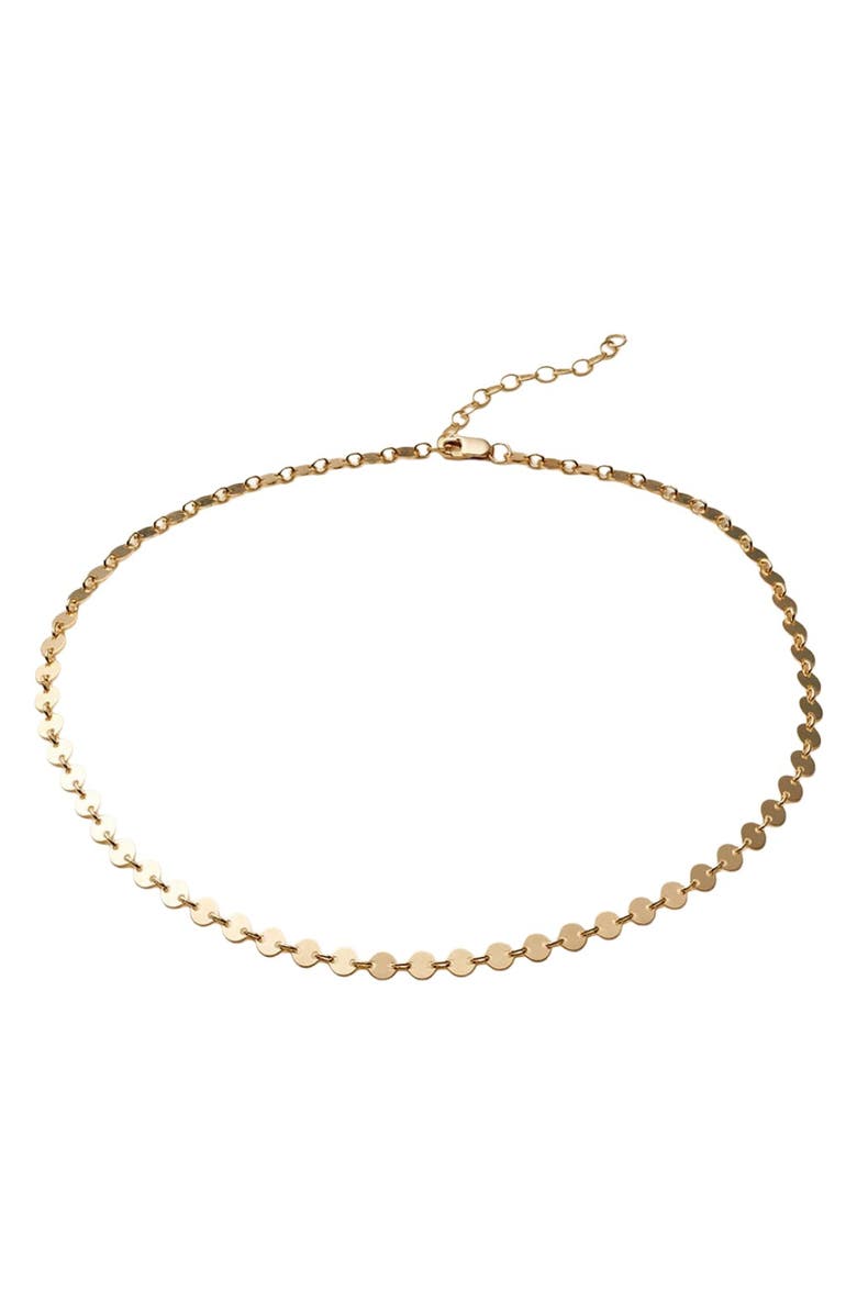 MADE BY MARY Poppy Choker Necklace, Alternate, color, Silver