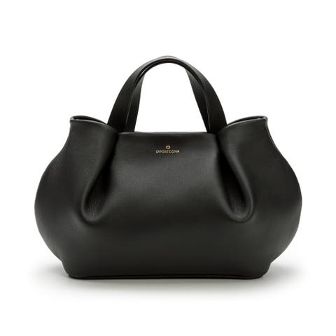 Isabela Shoulder Bag Sculpted From Full Grain Leather