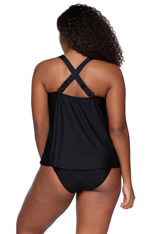 Sunsets Escape Sadie Tankini In Black