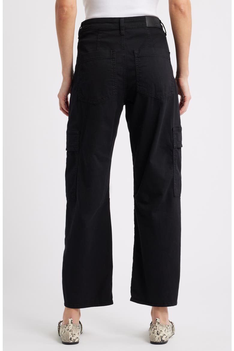 Vinnie Ankle Cargo Pants, Alternate, color, BLACK CASUAL TWILL