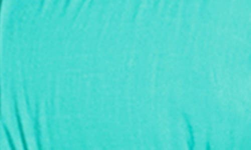 City Chic Lyla Tie Strap Peplum Tank In Green