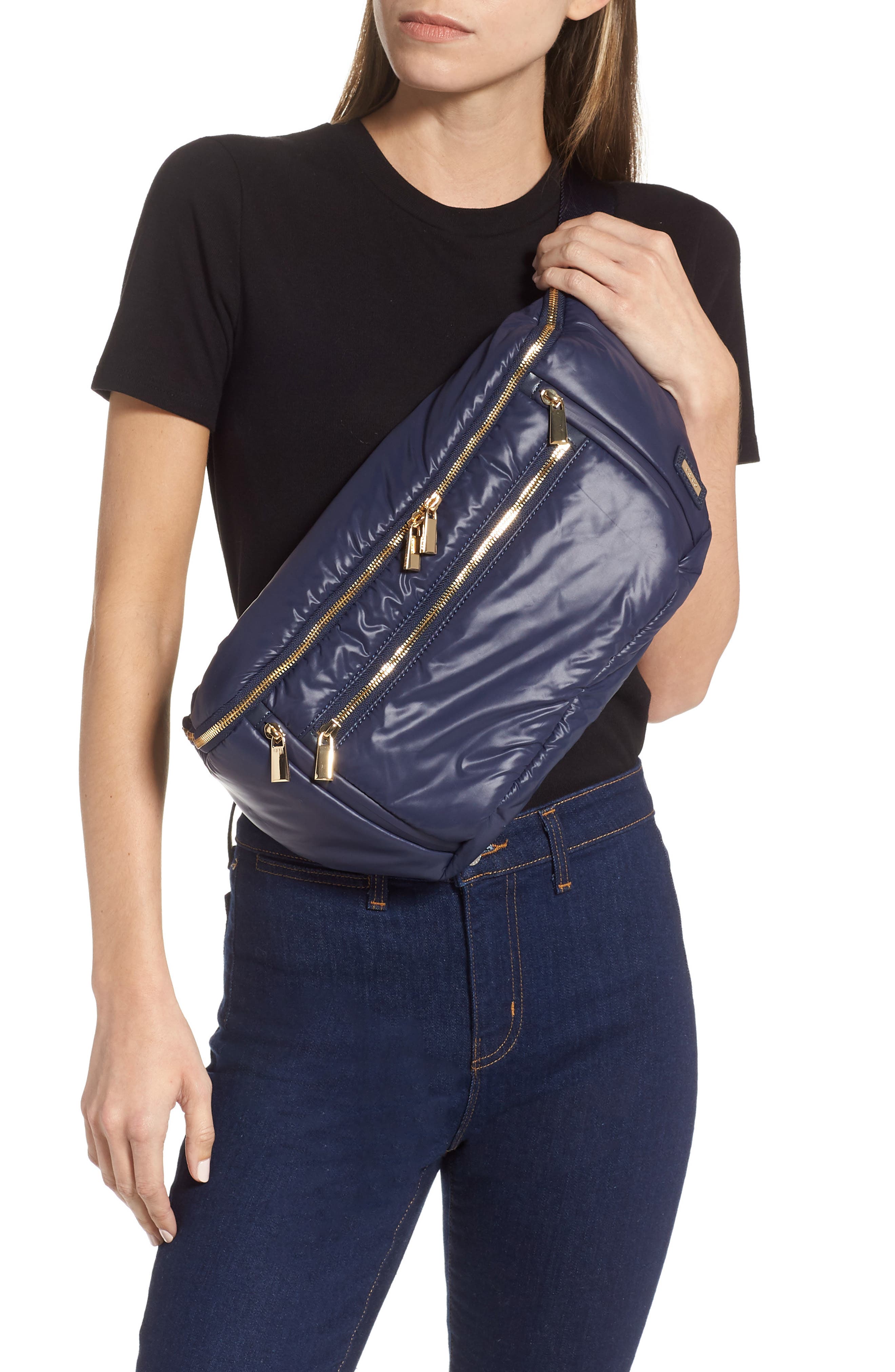 The Sling Belt Bag, Alternate, color, NAVY
