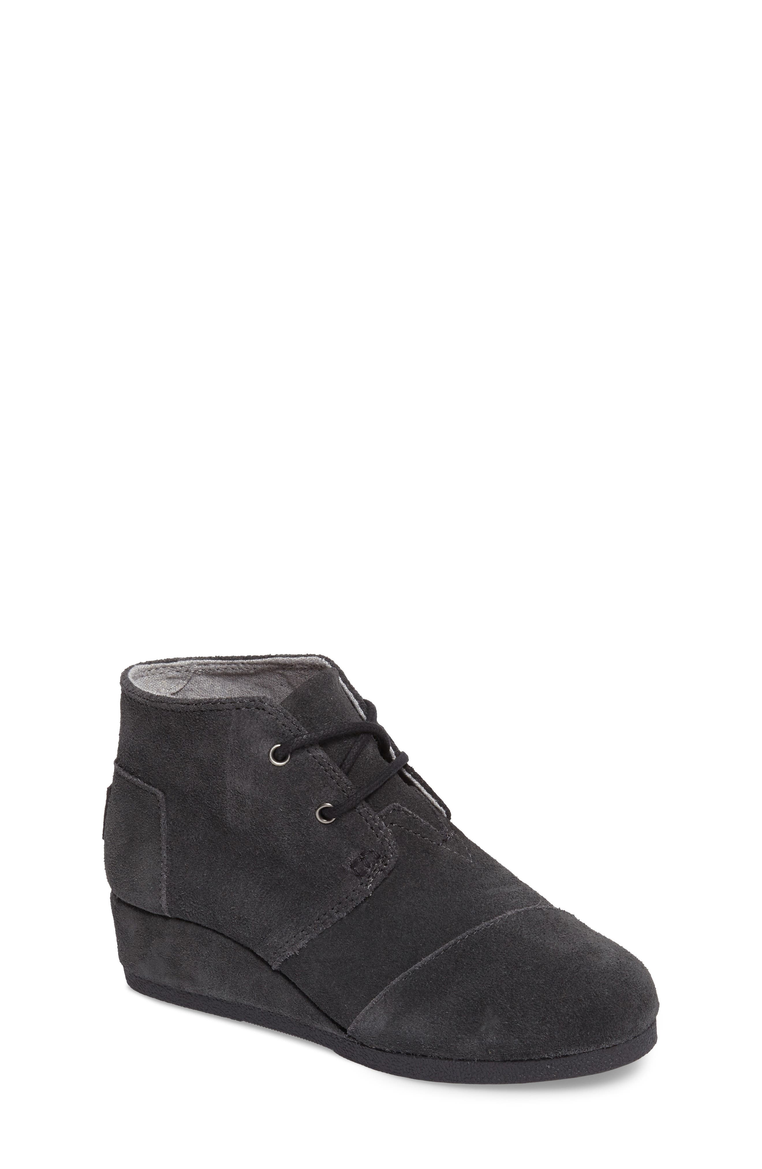 TOMS 'Desert - Youth' Wedge Bootie, Main, color, 
