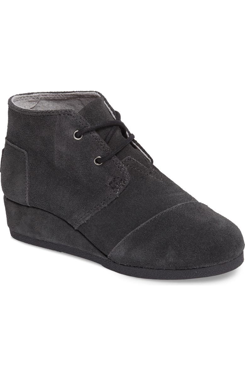 TOMS 'Desert - Youth' Wedge Bootie, Main, color,