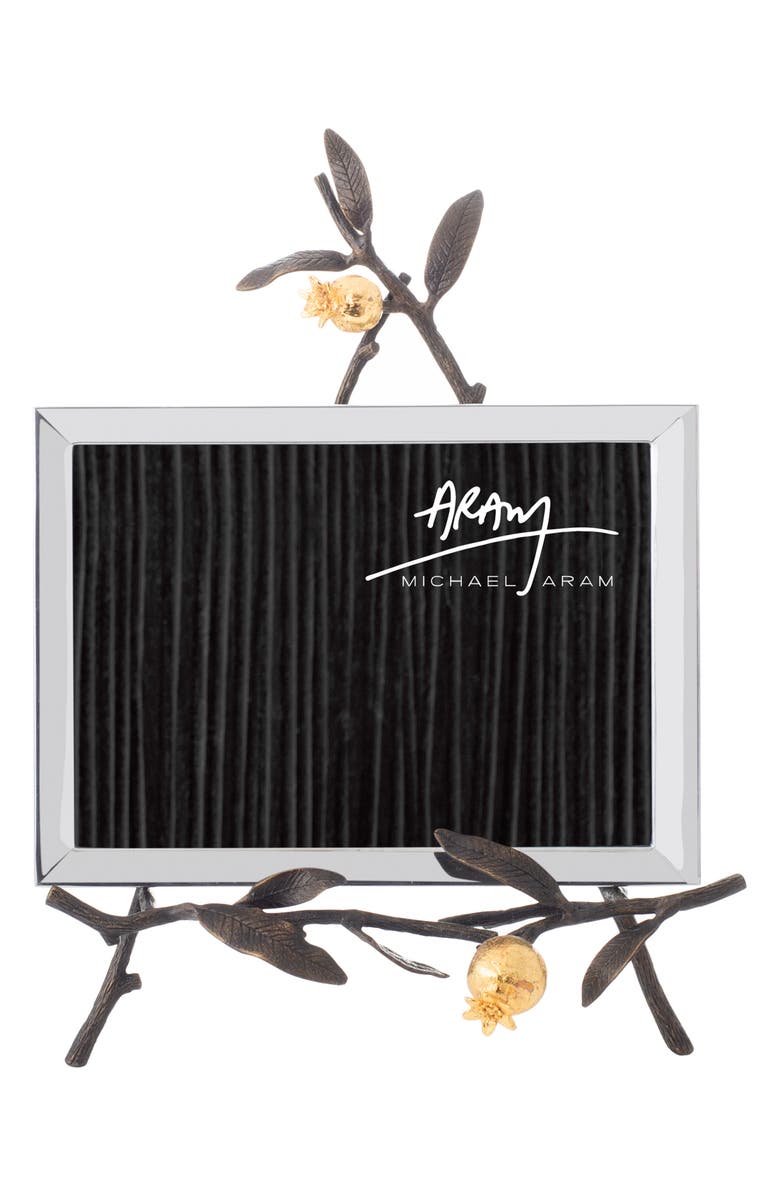 Michael Aram Pomegranate Easel Picture Frame, Main, color, 