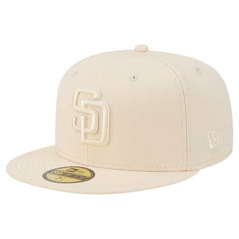 Men's New Era Cream San Diego Padres Color Pack 59FIFTY Fitted Hat