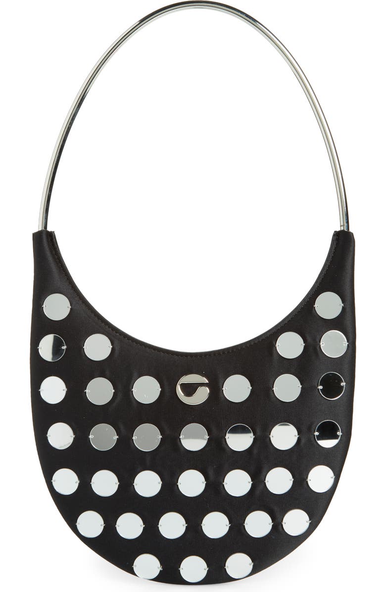 Coperni Ring Swipe Mirror Top Handle Bag, Main, color,